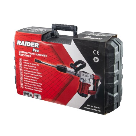 RAIDER Σκαπτικό-Κατεδαφιστικό SDS MAX 1500W RDP-DH03 012204
