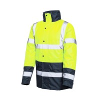 Μπουφάν εργασίας Neon ανακλαστικό κίτρινο-μπλε M HVNEOYM