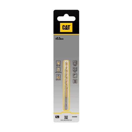 CAT Τρυπάνι τιτανίου HSS 5.5x93mm DA02008