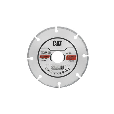 CAT Δίσκος κοπής μετάλλων inox διαμαντέ 115mm DA09051