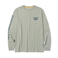 CAT Μακρυμάνικο μπλουζάκι trademark tee πράσινο XL 1510034