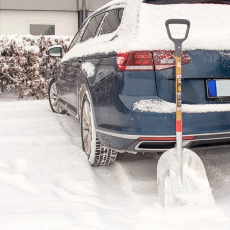 CAT Φτυάρι αλουμινίου με λαβή Fiberglass 120cm J12-201