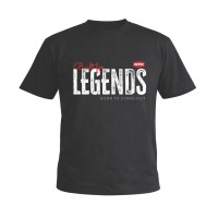 GTC Μπλουζάκι κοντομάνικο Legend μαύρο S