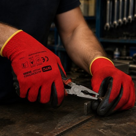 Γάντια Grip Argos 07/S κόκκινα