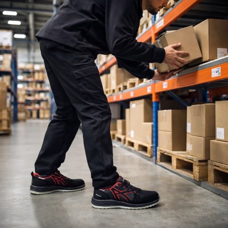 ALBATROS Παπούτσι εργασίας Clifton μαύρο O2 649020 No.42