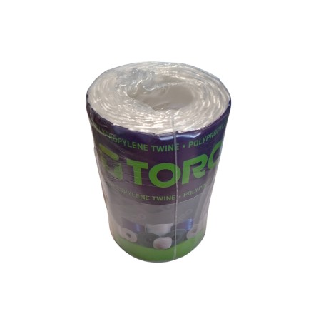 Σπάγγος πλαστικός πολυπροπυλενίου λευκός 8000D σε κουβάρι 0,5kg (τιμή/κιλό)