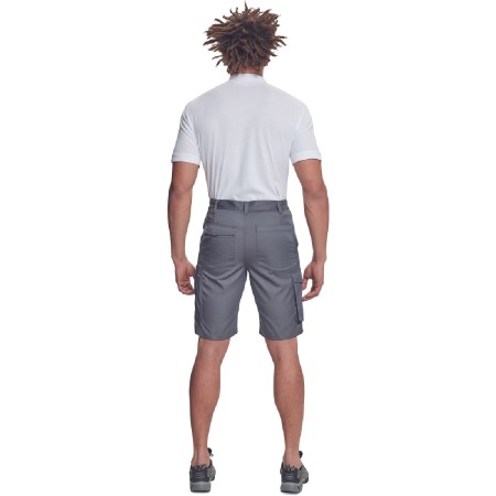 Βερμούδα εργασίας Gijon γκρι 65%poly-35%cott, 195 g/m² No 50/M