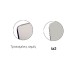 COME Σπάτουλα stucco veneziano με δόντι inox 280x120x0,6mm 310pluh12