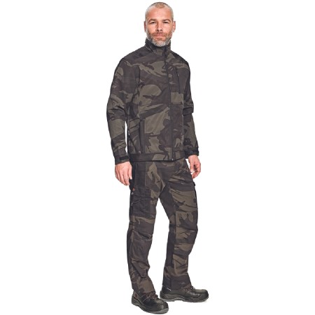 ΜΠΟΥΦΑΝ SOFTSHELL ΕΡΓΑΣΙΑΣ ΑΔΙΑΒΡΟΧΟ CRAMBE ΚΑΜΟΥΦΛΑΖ/ΠΑΡΑΛΛΑΓΗΣ