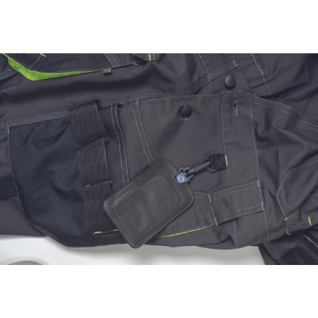 ΒΕΡΜΟΥΔΑ ΕΡΓΑΣΙΑΣ GREENDALE ΑΝΘΡΑΚΙ/ΛΑΙΜ 65%poly-35%cott, 270 g/m² No 64/3XL