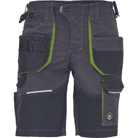 ΒΕΡΜΟΥΔΑ ΕΡΓΑΣΙΑΣ GREENDALE ΑΝΘΡΑΚΙ/ΛΑΙΜ 65%poly-35%cott, 270 g/m² No 64/3XL