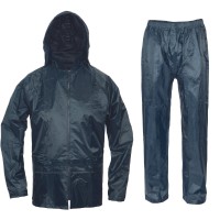 Αδιάβροχο κοστούμι Splash μπλε Poly/PVC M