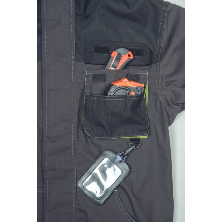 ΜΠΟΥΦΑΝ ΕΡΓΑΣΙΑΣ GREENDALE ΑΝΘΡΑΚΙ/ΛΑΙΜ 65%poly-35%cott, 270 g/m² No 56/XL