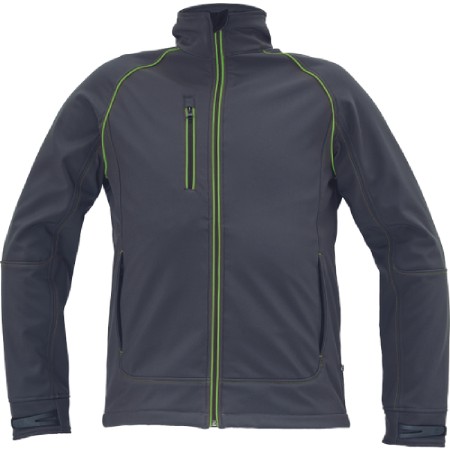 ΜΠΟΥΦΑΝ SOFTSHELL ΕΡΓΑΣΙΑΣ ΑΔΙΑΒΡΟΧΟ GREENDALE ΑΝΘΡΑΚΙ/ΛΑΙΜ 94%poly-6%elast, 320 g/m² 2XL ΜΠΟΥΦΑΝ SOFTSHELL ΕΡΓΑΣΙΑΣ ΑΔΙΑΒΡΟΧΟ GREENDALE ΑΝΘΡΑΚΙ/ΛΑΙΜ 94%poly-6%elast, 320 g/m² 2XL