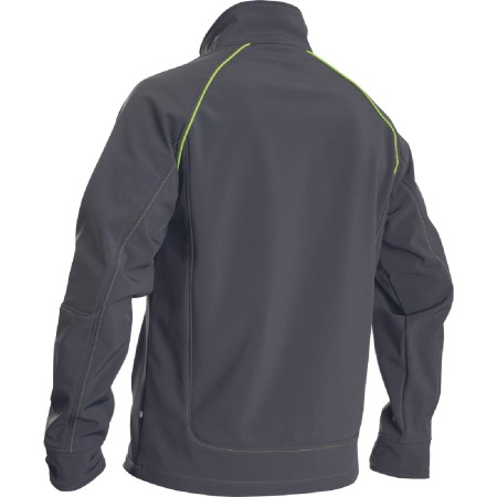 ΜΠΟΥΦΑΝ SOFTSHELL ΕΡΓΑΣΙΑΣ ΑΔΙΑΒΡΟΧΟ GREENDALE ΑΝΘΡΑΚΙ/ΛΑΙΜ 94%poly-6%elast, 320 g/m² 2XL
