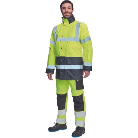 ΜΠΟΥΦΑΝ ΕΡΓΑΣΙΑΣ ΑΔΙΑΒΡΟΧΟ ΨΥΧΟΥΣ SEFTON ΚΙΤΡΙΝΟ ΥΨΗΛΗΣ ΕΥΚΡΙΝΕΙΑΣ POLY/PU 160 g/m²