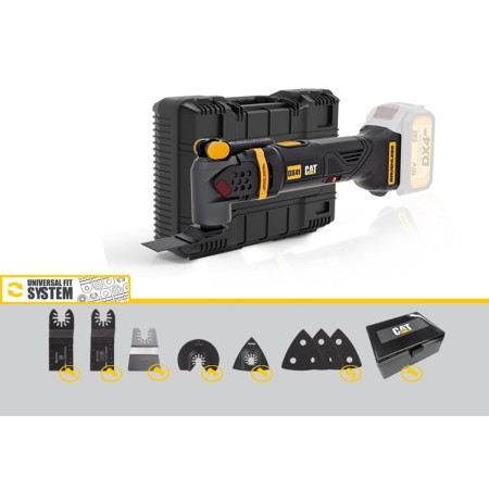CAT Solo Πολυεργαλείο brushless SDS 18V με 14 λάμες DX41B
