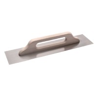 COME Σπάτουλα κόλλας χωρίς δόντι ξύλινη λαβή 600x140x0,6mm 3116000