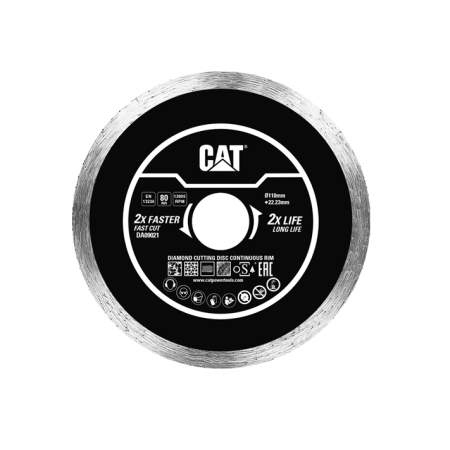 CAT Δίσκος κοπής διαμαντέ Continuous 110x22,23x1.6mm DA09021