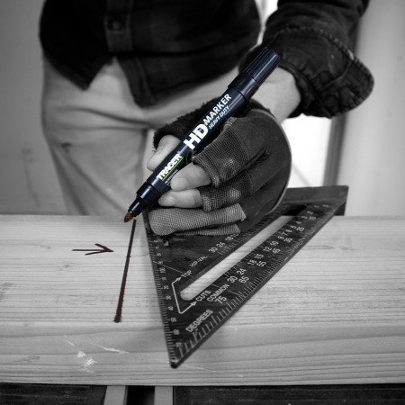 TRACER Μαρκαδόρος ανεξίτηλος βαρέως τύπου μαύρος AHD1