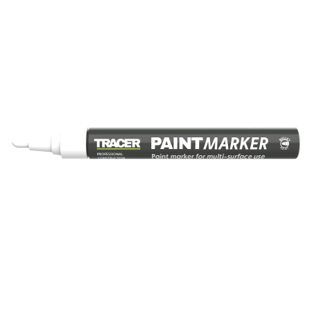 TRACER Μαρκαδόρος ανεξίτηλος βαρέως τύπου λευκός APTM2