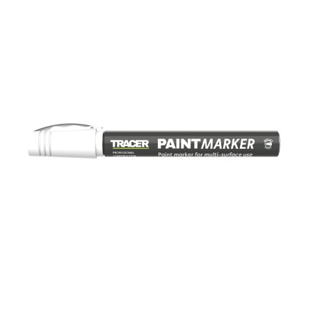 TRACER Μαρκαδόρος ανεξίτηλος βαρέως τύπου λευκός APTM2