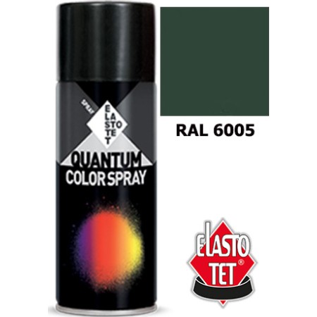 Σπρέι πράσινο σκούρο "moss green" Quantum RAL 6005 - 400ml