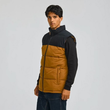 CAT Γιλέκο εργασίας arctic zone καφέ-μπλε L W12430