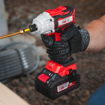 RAIDER R20 Solo Παλμικό κατσαβίδι μπαταρίας 20V 1/4'' 180Nm Brushless RDP-BCHID20 030142