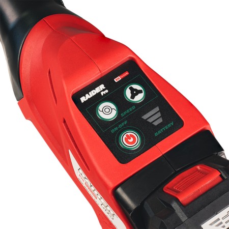 RAIDER R20 Set Χορτοκοπτικό μπαταρίας ώμου / χειρός 20V 4Ah 4.4kg RDP-BBC20 075736
