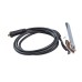 RAIDER Καλώδιο ηλεκτροσυγκόλλησης 2m 16mm² με τσιμπίδα σώμα γείωσης set 138344