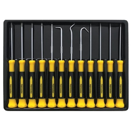 TOP MASTER Κατσαβίδια CR-V σετ 12τεμ 220103