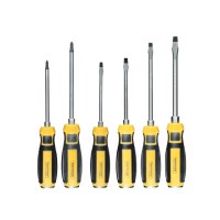 TOP MASTER Κατσαβίδι περαστά Cr-V σετ 6τεμ 221607