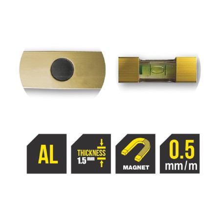 TOP MASTER Αλφάδι μαγνητικό 1800mm 270313