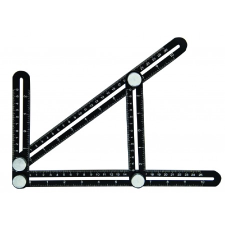 TOP MASTER Πολύμετρο ευέλικτος χάρακας αλουμίνιο 281207