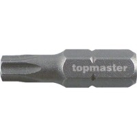 TOP MASTER Μύτη κατσαβιδιού Torx με μέγεθος T20 25mm συσκευασία 2τεμ. 330357