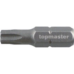TOP MASTER Μύτη κατσαβιδιού Torx με μέγεθος T25 25mm συσκευασία 2τεμ. 330358