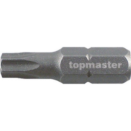 TOP MASTER Μύτη κατσαβιδιού Torx με μέγεθος T25 25mm συσκευασία 2τεμ. 330358