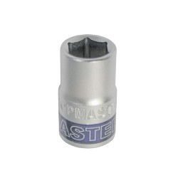 TOP MASTER Καρυδάκι κοντό Cr-V 1/2'' 27ΜΜ 43ΜΜ 330476