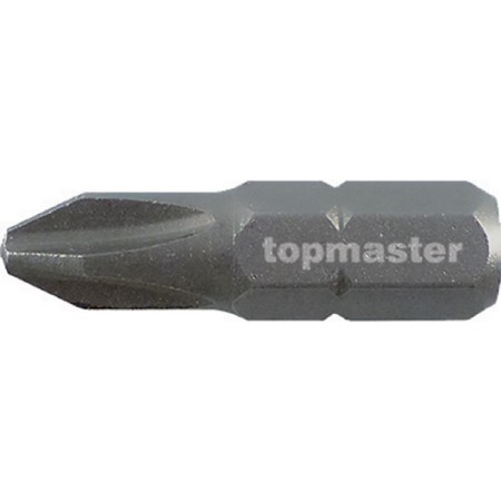 TOP MASTER Μύτη κατσαβιδιού με μέγεθος PH1 25mm συσκευασία 2τεμ. 338700