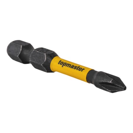 TOP MASTER Μύτη κατσαβιδιού Impact σταυρός με μέγεθος PH1 50mm συσκευασία 2τεμ. 338730