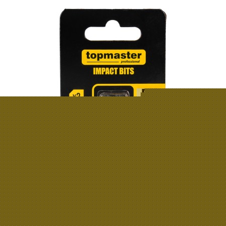 TOP MASTER Μύτη κατσαβιδιού Impact σταυρός με μέγεθος PZ3 50mm συσκευασία 2τεμ. 338735