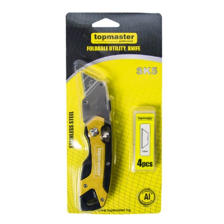 TOP MASTER Κόφτης μοκέτας μεταλλικός με 4 λάμες 370130