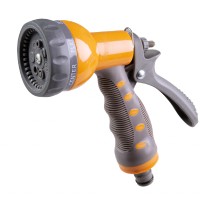TOP GARDEN Πιστόλι νερού 7 θέσεων με soft grip πίσω σκανδάλου 380964