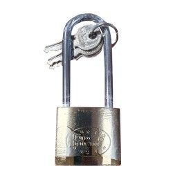 TOP STRONG Λουκέτο μακρύλαιμο ορειχάλκινο 38ΜΜ 500709