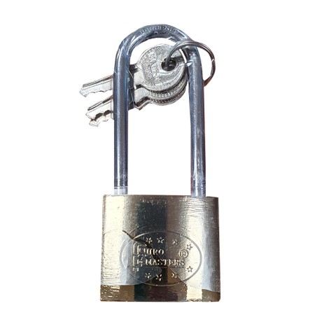 TOP STRONG Λουκέτο μακρύλαιμο ορειχάλκινο 50ΜΜ 500711