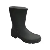 Μπότες κνήμης μαύρη Νο44 - γαλότσες unisex εργασίας